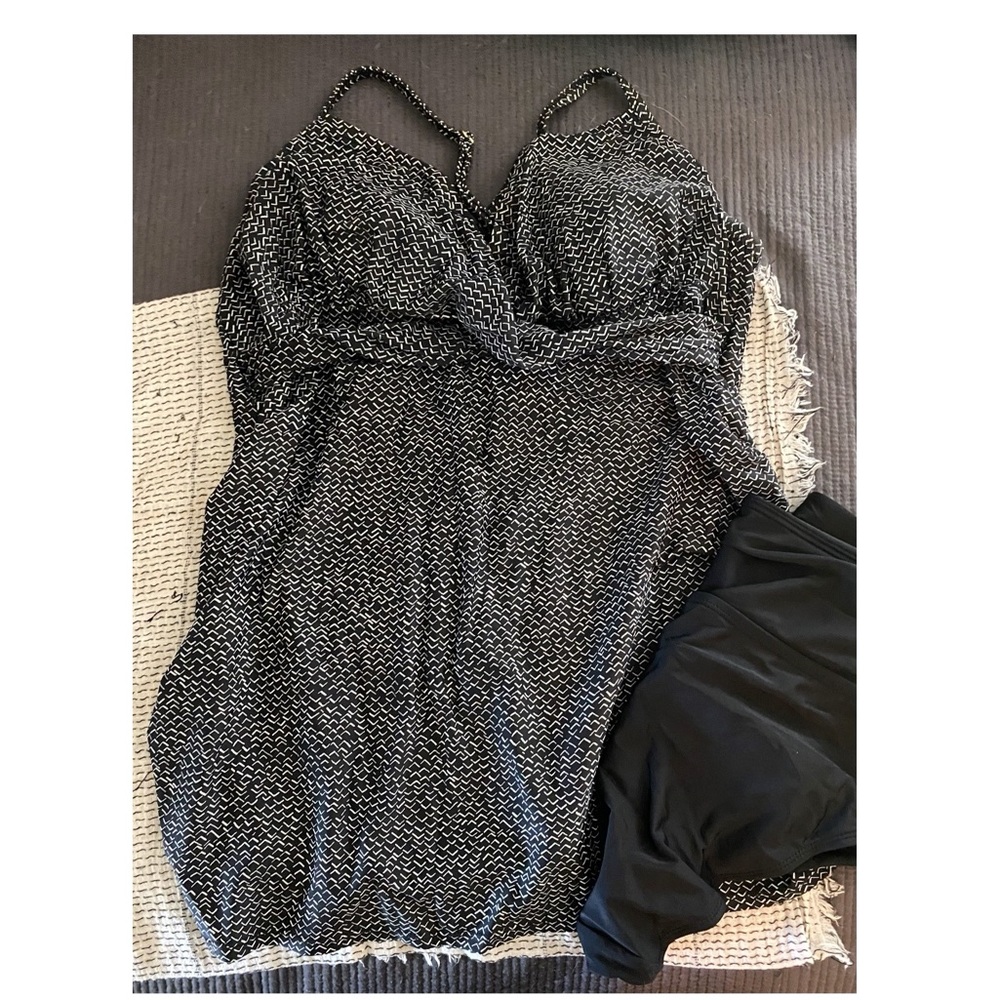 Maternity Tankini Swimsuit Top and Bottoms